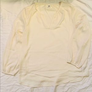 3/$15 Old Navy Cream Blouse